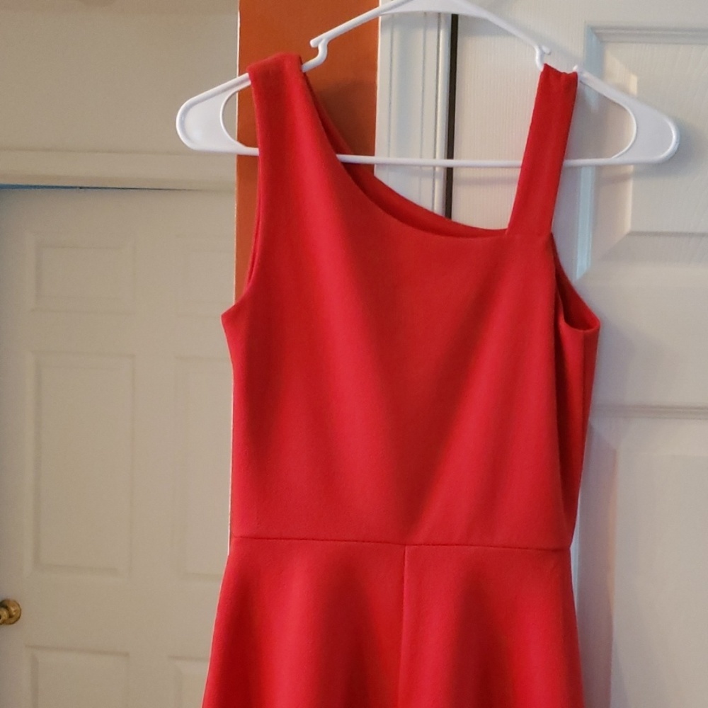 Red dress